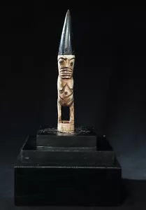 Lega Bone Figure, Democratic Republic of Congo, Central African Tribal Art. - Picture 1 of 6
