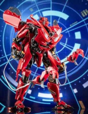 Transformation Toys Bs01 Ferrari Enlarged Red Supercar Action Figure Model Toy - Image 1 of 4