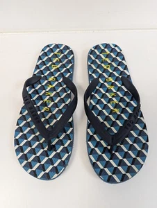Ted Baker Mens Blue Flip Flops Sandals Uk 9-10 - Picture 1 of 6