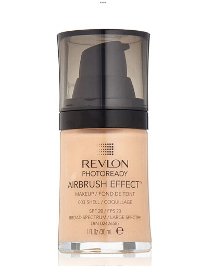 REVLON photoready airbrush effect foundation SPF20 in 003 Shell - 30ml - Image 1 of 1