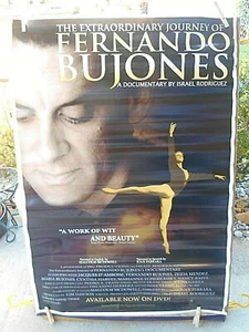 THE EXTRAORDINARY JOURNEY OF FERNANDO BUJONES 2008 DVD PROMO POSTER 27" x 38.5" - Picture 1 of 10