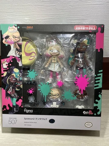 Figma Splatoon 2 Off the Hook Pearl & Marina Tentacles 507 Action Figure Used Cover