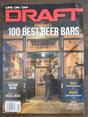 Draft Magazine — Life on Tap — 2015 6 issues - Image 1 of 4