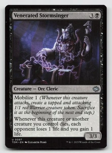 Venerated Stormsinger U Tarkir: Dragonstorm 97 NM - Picture 1 of 2