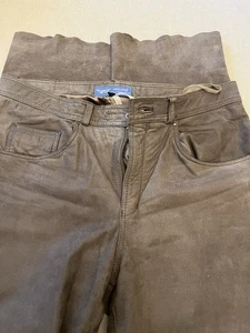 Lederhose Arizona herren, braun, Jeansform, Gr. 98 - Bild 1 von 2