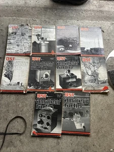 QST Amateur radio magazine lot 50s 60s and 70s - Picture 1 of 22