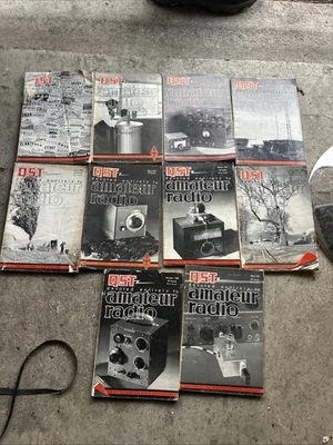 QST Amateur radio magazine lot 50s 60s and 70s - Image 1 of 4