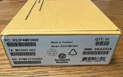 Intel RS3P4MF088F Tri-Mode SAS/SATA/NVMe RAID Card(=Broadcom MegaRAID 9580-8i8e) - Image 1 of 3