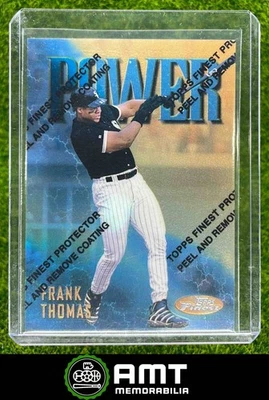 1997 Topps Finest #160 Frank Thomas Chicago White Sox Rare w/ Coating - Image 1 of 3