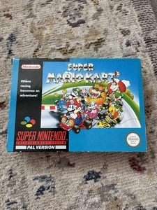 Super Mario Kart SNES Super Nintendo Game Boxed Complete - PAL - Picture 1 of 9