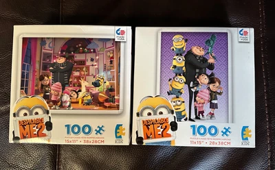 Despicable Me 2 - 100 件拼图 - 2 个单元,1 个全新,1 个已打开 - 小黄人 — 第 1/4 张图片