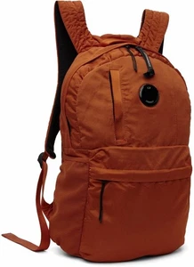 C.P. Company Rucksack orange Nylon B mittelgroß 230 £ hergestellt in China - Bild 1 von 3