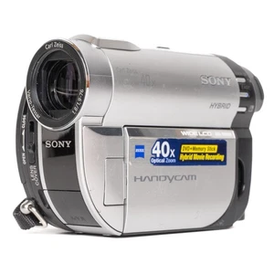 Sony Handycam DCR-DVD610E Silver Camcorder Good - Picture 1 of 11