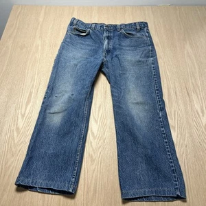 Vintage 1991 Men's Levi's 517 Orange Tab Jeans Boot 36x26 Distressed Cowboy USA - Picture 1 of 20