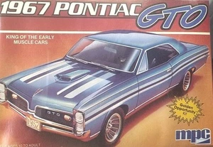 Vintage MPC 1967 Pontiac GTO Maßstab 1:25 Modellauto Bausatz neu, versiegelt - Bild 1 von 2