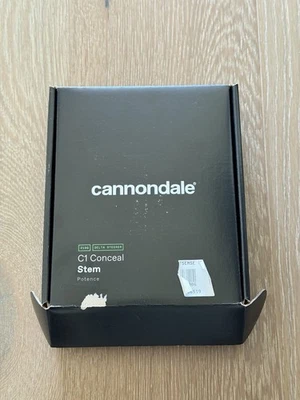 Cannondale C1 Conceal Stem 100 x -6 Degree Stem Black New In Box - Image 1 of 3