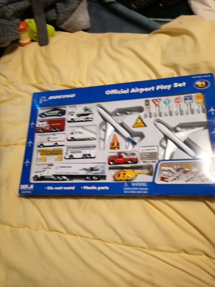 Aburrido juego oficial aeropuerto metal fundido a presión 24 piezas Foto 1 de 4