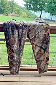 Cabela's Dry Plus Pants Men's L Realtree Camo Hunting Side Leg Zippers 56835 - Picture 1 of 6