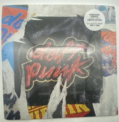 Daft Punk Homework Remixes 2LP Limited Edition Vinyl - Image 1 of 2