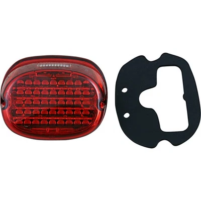 Custom Dynamics Taillight - Top Window - Red for Harley-Davidson CD-TL-TW-R - Image 1 of 4