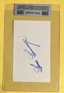 Goose Gossage Auto Index Card With CAS/COA New York Yankees HOF Pitcher - Picture 1 of 2
