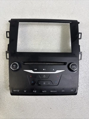 2016-2020 Ford Fusion Dash Screen CD Player A/C Climate Control Bezel OEM READ - Image 1 of 4