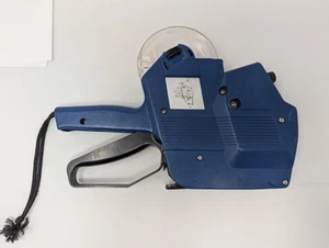 Pistola pegatina precio SATO AVERY DENNISON 216 tienda minorista trabajador azul 2 líneas - Imagen 1 de 9