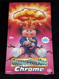 2013 Topps Chrome Garbage Pail Kids Series 1 Hobby Box 24 Packs Unopened Sealed - Picture 1 of 6