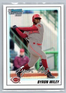 2010 Bowman Chrome Prospects Refractors  Byron Wiley BCP24 216/777