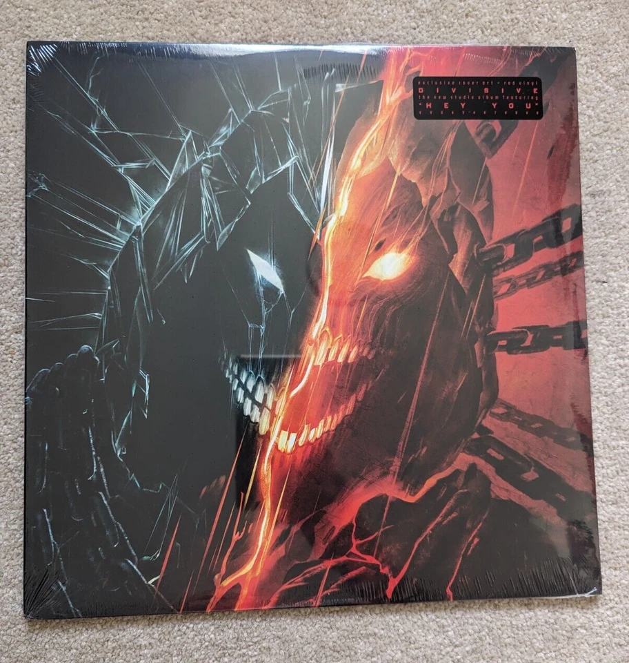 Disturbed Hand Signed 'Divisive' LP!! Limited to 1000 Sold Out WW!! *IN HAND* - Image 1 of 1
