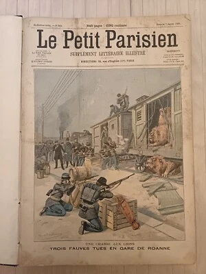 Le petit parisien supplément littéraire illustré. Journaux 43 numéros année 1906 - Photo 1/4
