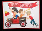 Vintage Hallmark Cards, Inc Made In Usa Happy Birthday Placemats Lot Of 5