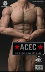 USA 1/6 Worldbox AT027 Muscular Male 12" Figure Ripped Body Super Strong Durable - Bild 1 von 8