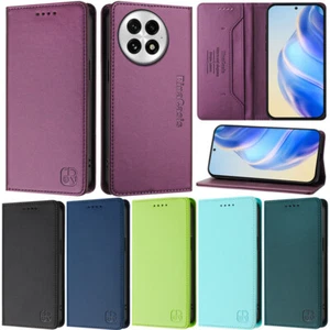 Magnetic Lock Wallet Flip Case Cover For OnePlus 13R Nord 4 CE4 CE3 N30 CE 2 N20 - Picture 1 of 62