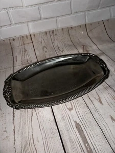 Hugo Silverplated Platter - Made in Hong Kong - SEE DESCRIPTION!!! - Picture 1 of 4