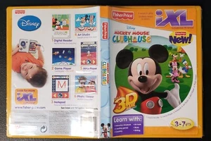 Fisher Price iXL Learning System Software Mickey Mouse Clubhouse 3D Ages 3-7 - Picture 1 of 3