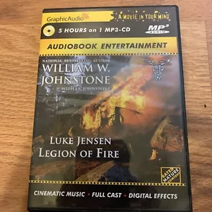 Lou Prophet Bounty Hunter Legion Of Fire 6 Graphic Audio Audiobook Book On CD - Foto 1 di 3
