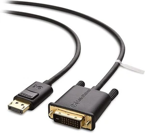 Cable Matters DisplayPort to DVI Cable (DP to DVI Cable) 6 Feet - Picture 1 of 6