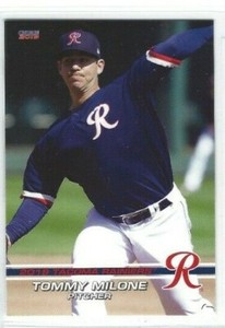 2019 Tacoma Rainiers (Triple A-Seattle Mariners) Tommy Milone