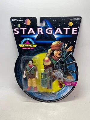 1994 HASBRO STARGATE фильм SKAARA повстанцев лидер фигурки винтажный - Изображение 1 из 4
