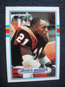 James Brown Cincinnati Bengals 1989 TOPPS NFL #35 - Picture 1 of 2