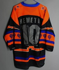 SHEFFIELD STEELERS ENGLAND 1993 1994 VINTAGE HOCKEY SHIRT GAME WORN #10 NEMETH