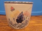 Handmade And Handpainted Floral Pottery Dip Chiller