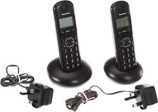 PANASONIC TWIN KX-TGB212EB DIGITAL CORDLESS PHONE WITH CALLER ID
