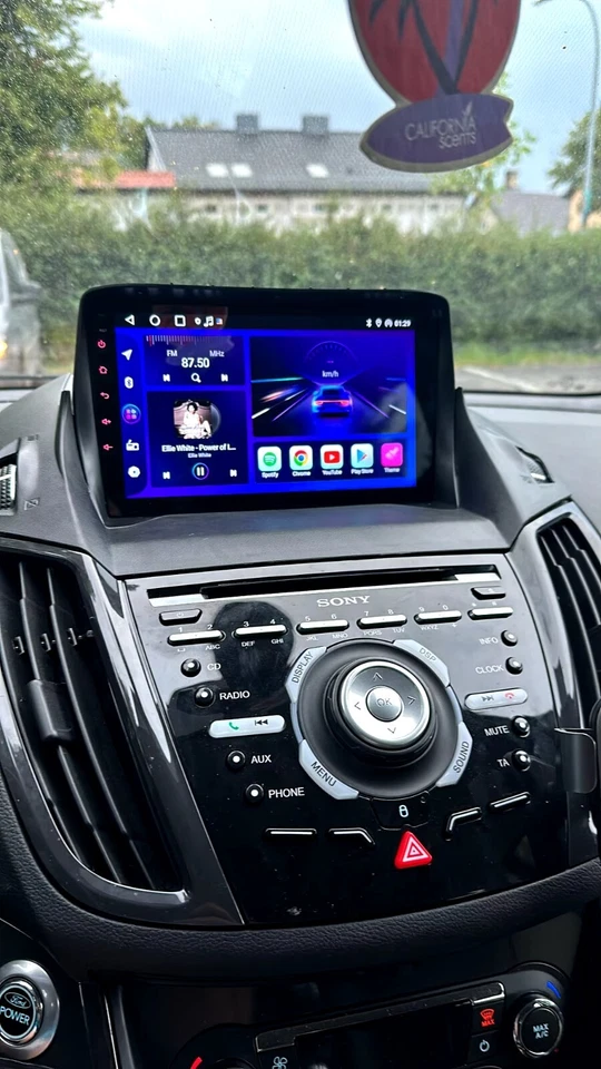 Autoradio stereo Android 9 Pollici per Ford Kuga Dal 2013 Al 2017 - Immagine 1 di 4
