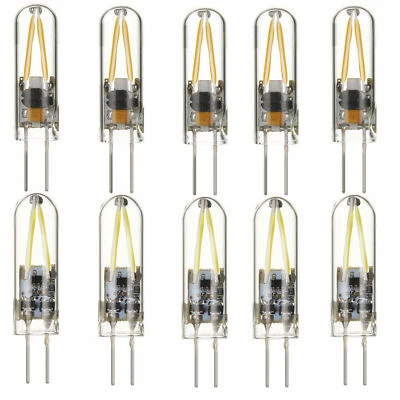 10Pcs Mini 3W G4 COB LED Filament Light Bulbs Replace Lamps AC DC 12V for Home - Image 1 of 4