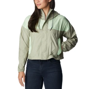 Columbia Women Flash Challenger Cropped Jacket Safari Key West Size XL - Picture 1 of 1