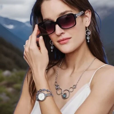 Collar Largo Brighton HALO RADIANCE 22"-24" NUEVO CON ETIQUETAS Lista $108 Foto 1 de 3