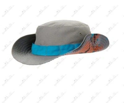 Gymboree Boys sz 3-4 Swimm Shop Surfer Bucket Hat NWT Gray Blue Sunhat - Image 1 of 2