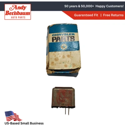 1972-1984 Dodge Truck D100 Pickup D100 W100 Headlight Headlamp Relay 3489959 NOS - Image 1 of 4